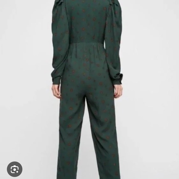 Free People Star Eyes Jumpsuit | Dark Green | Size Small | Sold out style! - Picture 4 of 9